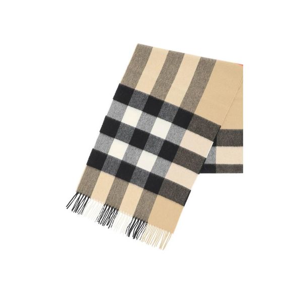 Burberry Cashmere Tartan Scarf - Picture 3 of 3
